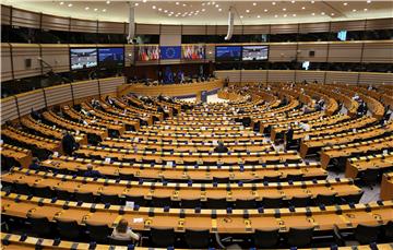 BELGIUM EU PARLIAMENT PANDEMIC CORONAVIRUS