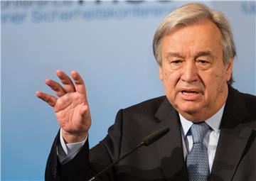 UN Secretary General Antonio Guterres