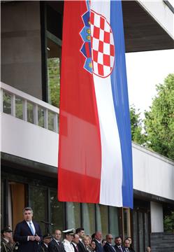 Predsjednički prijam u prigodi Dana hrvatske vojske i Dana hrvatske kopnene vojske