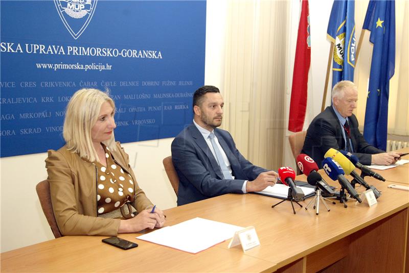 Tiskovna konferencija PU Primorsko-goranske