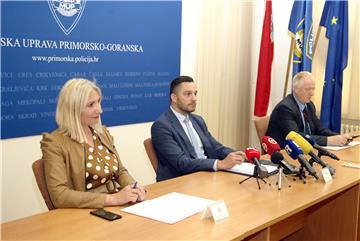 Tiskovna konferencija PU Primorsko-goranske