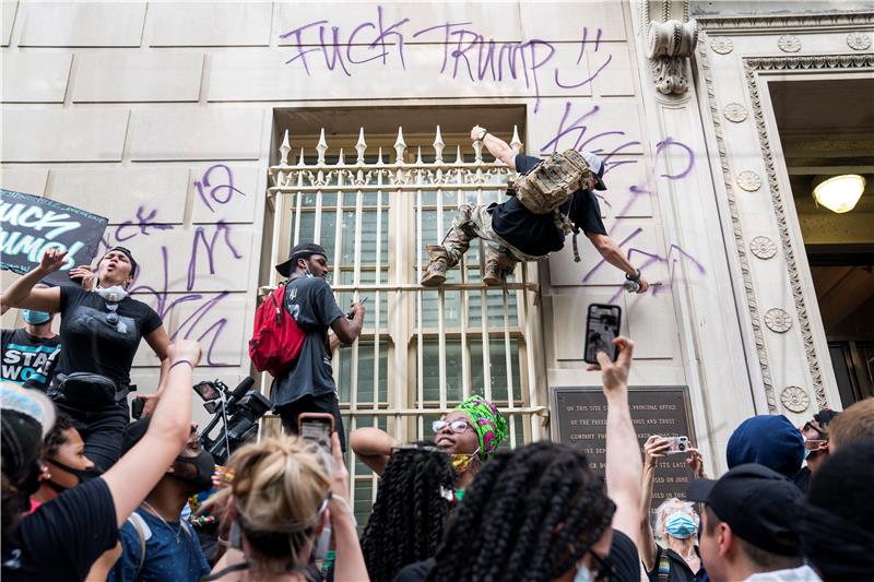 USA GEORGE FLOYD DEATH PROTEST