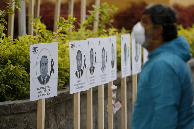 PERU PANDEMIC CORONAVIRUS COVID19