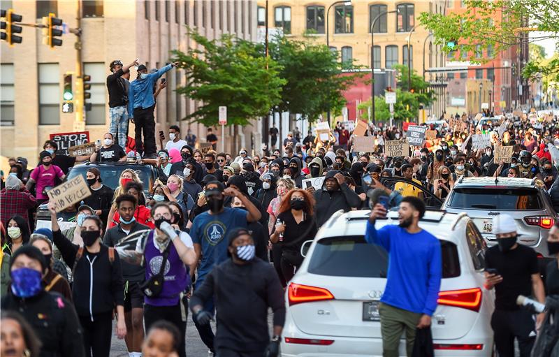 USA MINNESOTA GEORGE FLOYD DEATH PROTEST