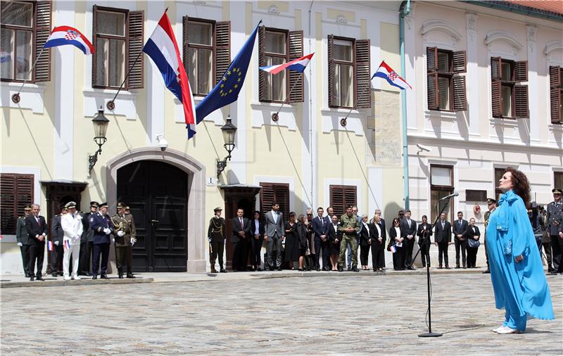 Dan državnosti: Svečanost na Trgu svetog Marka