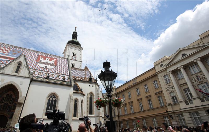 Dan državnosti: Svečanost na Trgu svetog Marka