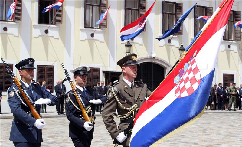 Dan državnosti: Svečanost na Trgu svetog Marka