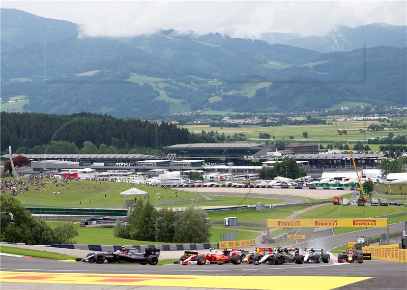 (FILE) AUSTRIA FORMULA ONE PANDEMIC CORONAVIRUS