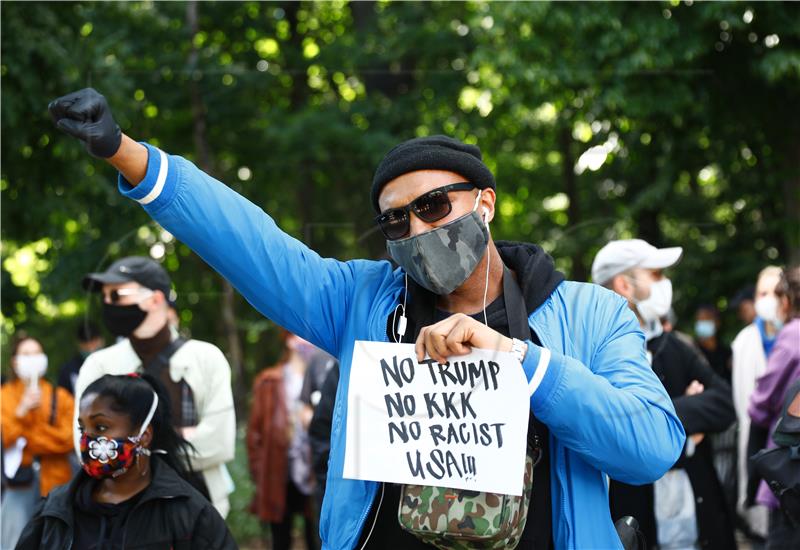 epaselect GERMANY USA GEORGE FLOYD DEATH PROTEST