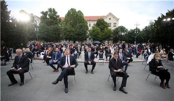 Koncert ispred HNK povodom Dana državnosti