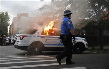 USA GEORGE FLOYD DEATH PROTEST NYC