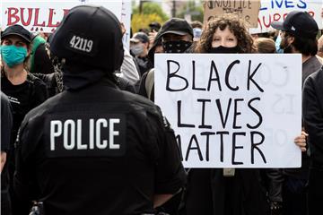 USA LOS ANGELES GEORGE FLOYD DEATH PROTEST