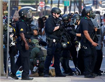 USA DALLAS GEORGE FLOYD DEATH PROTEST