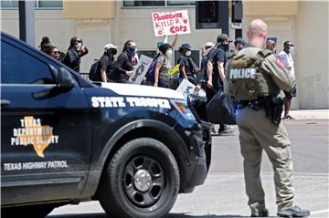 USA DALLAS GEORGE FLOYD DEATH PROTEST