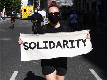 BRITAIN LONDON USA GEORGE FLOYD DEATH PROTEST