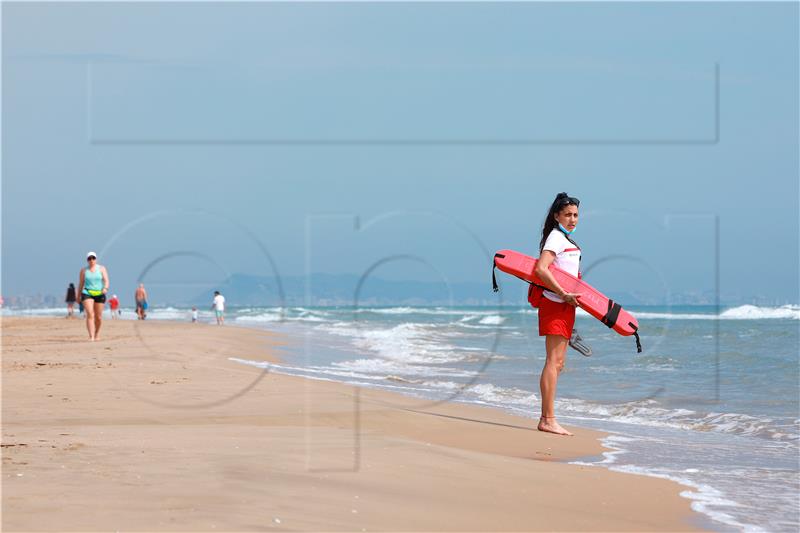 SPAIN PANDEMIC CORONAVIRUS COVID19 BEACHES