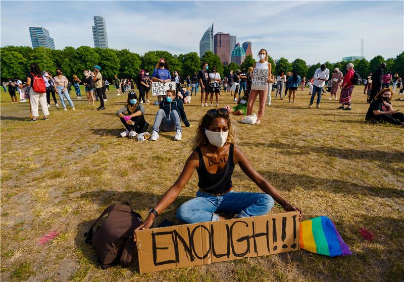 NETHERLANDS USA FLOYD PROTEST