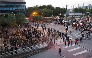 USA GEORGE FLOYD DEATH PROTEST