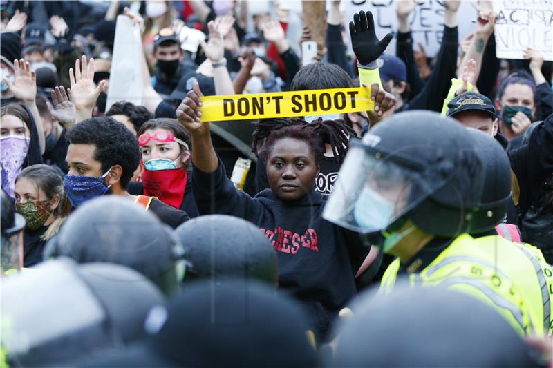 USA GEORGE FLOYD DEATH PROTEST