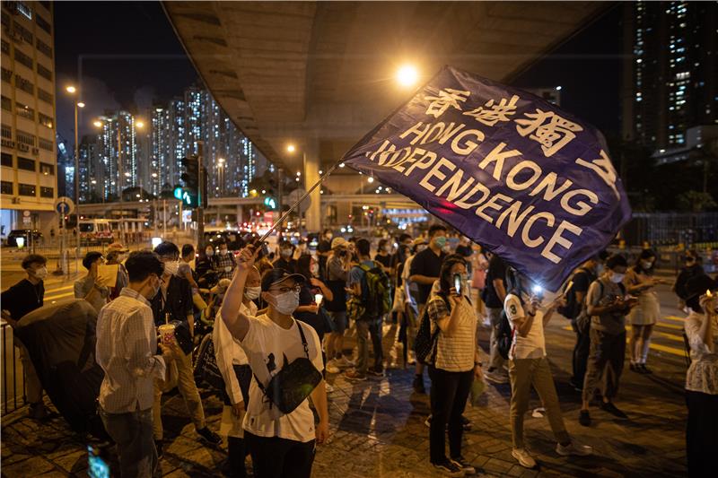 CHINA HONG KONG TIANANMEN MASSACRE ANNIVERSARY