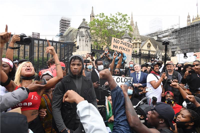 BRITAIN USA GEORGE FLOYD DEATH PROTEST