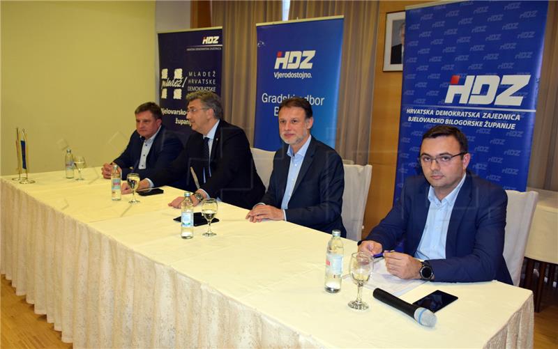 Sjednica Županijske organizacije bjelovarsko-bilogorskog HDZ-a