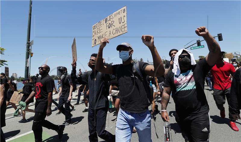 USA GEORGE FLOYD DEATH PROTEST