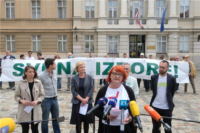 Konferencija za medije koalicije Možemo!