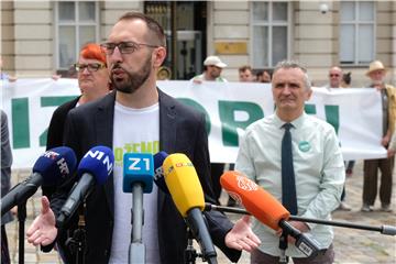 Konferencija za medije koalicije Možemo!