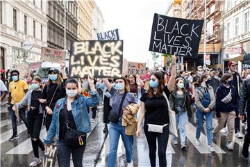 AUSTRIA PROTEST GEORGE FLOYD KILLING RACISM