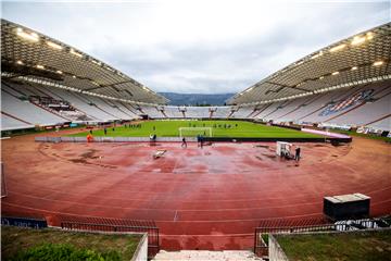 Utakmica Prve HNL između HNK Hajduk i NK Inter Zaprešić