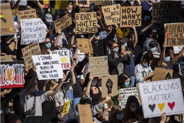 AUSTRALIA BLM PROTEST BRISBANE