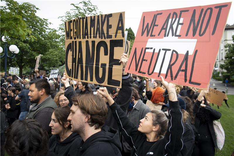 SWITZERLAND BLACK LIVES MATTER PROTEST