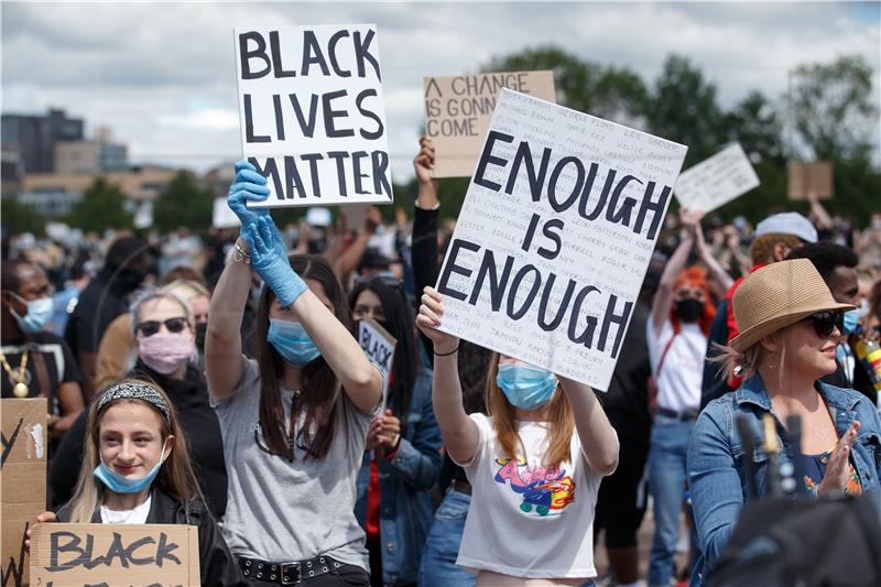 BRITAIN SCOTLAND BLACK LIVES MATTER​ PROTEST