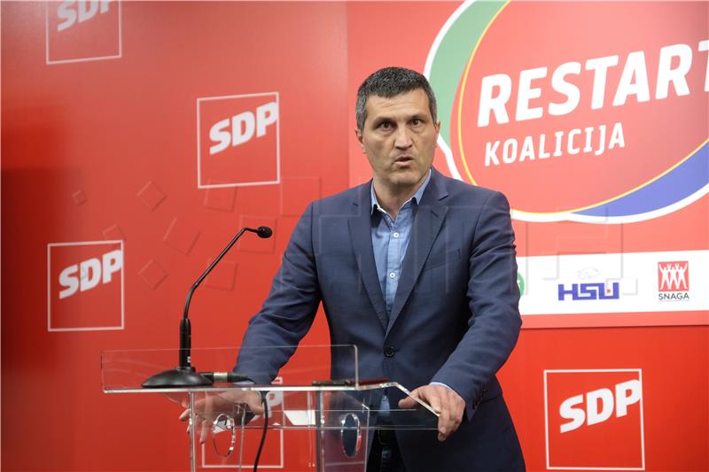 Napadač na Hajdukovića izbačen iz SDP-a i dobio otkaz