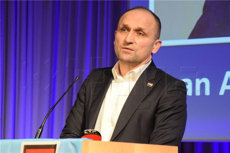 HDZ official says economy is centrepiece of party's agenda