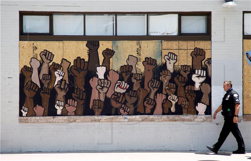 USA CALIFORNIA BLACK LIVES MATTER PROTEST GEORGE FLOYD