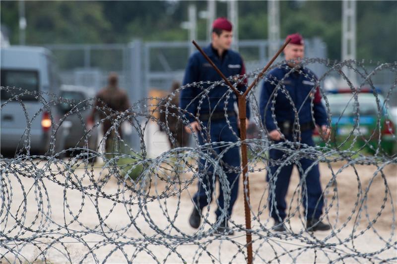 Tunnels used by migrants discovered under fence on Hungarian-Serbian border