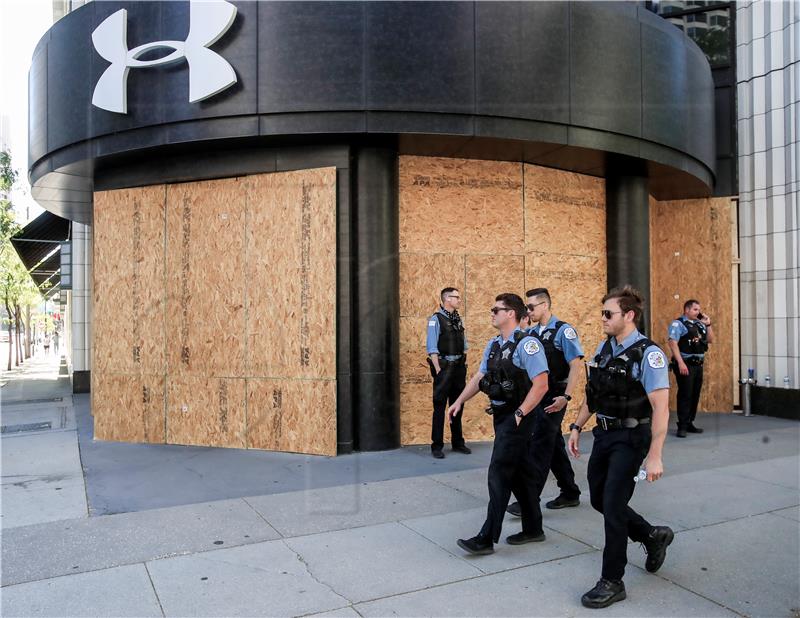 USA CHICAGO SCENES AFTER PROTESTS IN THE WAKE OF GEORGE FLOYD DEATH