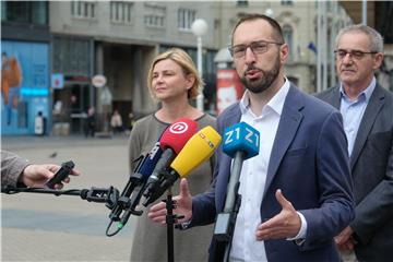 Konferencija za medije Zeleno lijeve koalicije