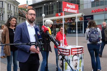 Konferencija za medije Zeleno lijeve koalicije