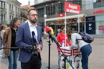 Konferencija za medije Zeleno lijeve koalicije