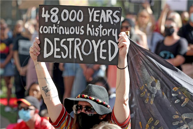 AUSTRALIA RIO TINTO PROTESTS