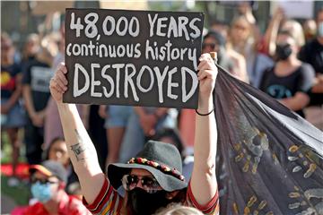 AUSTRALIA RIO TINTO PROTESTS