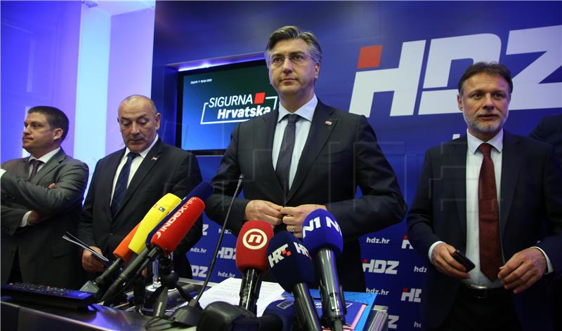 Plenković predstavio program HDZ-a za izbore za Hrvatski sabor 2020