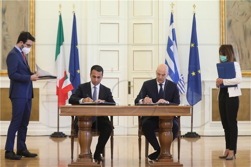 GREECE ITALY DIPLOMACY