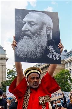 BELGIUM PROTEST RACISM GEORGE FLOYD BLACK LIVES MATTER