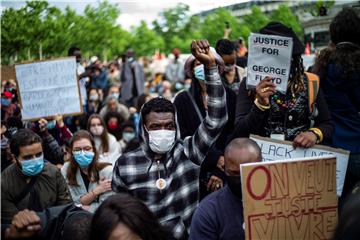 FRANCE USA FLOYD AND ANTI RACISM PROTEST