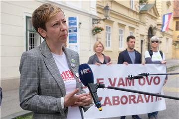 Konferencija za medije Zeleno-lijeve koalicije