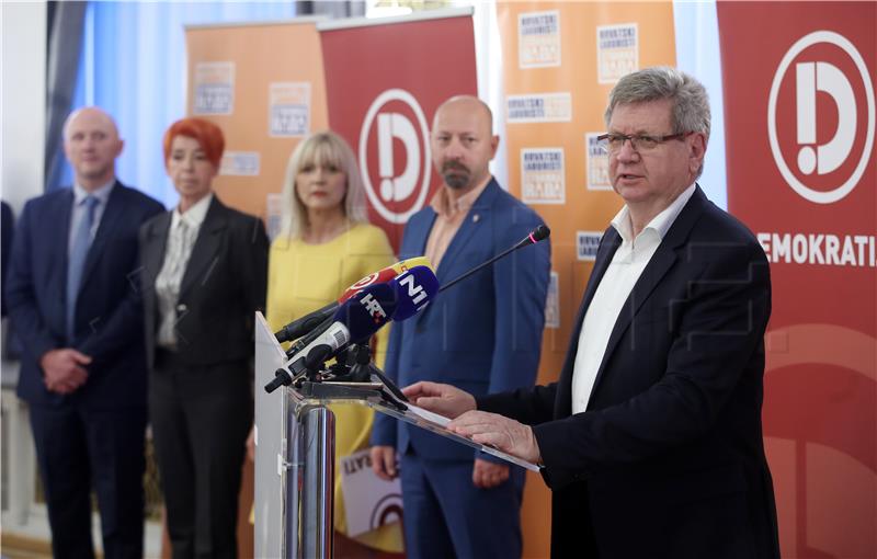  Democrats-Croatian Labour Party coalition presents election platform